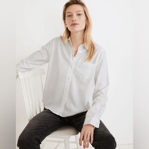 Madewell Shrunken Button-Up Shirt
